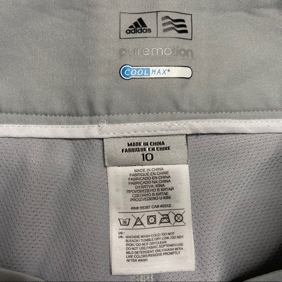 ADIDAS - gray puremotion skort with coolmax - Picture 5 of 11
